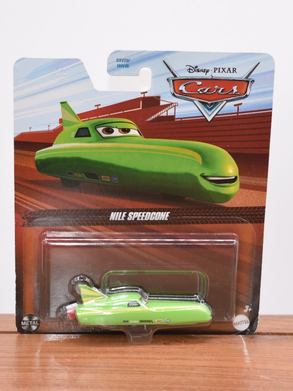 Disney Pixar Cars Nile Speedcone Green 1:55 Scale Diecast Mattel 2021